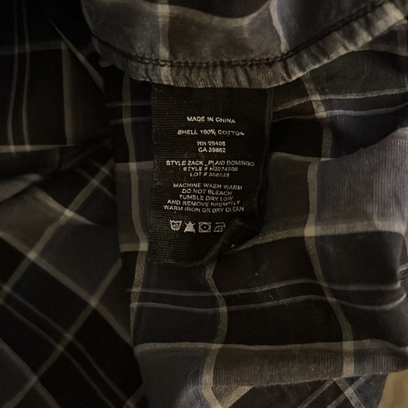 Theory Zack Plaid Domingo Sport Shirt - Picture 8 of 8